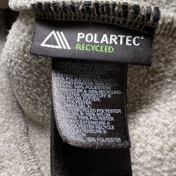 The North Face Denali Polartec Full Zip Fleece Jacket Womens Olive Taupe Medium - Picture 11 of 16